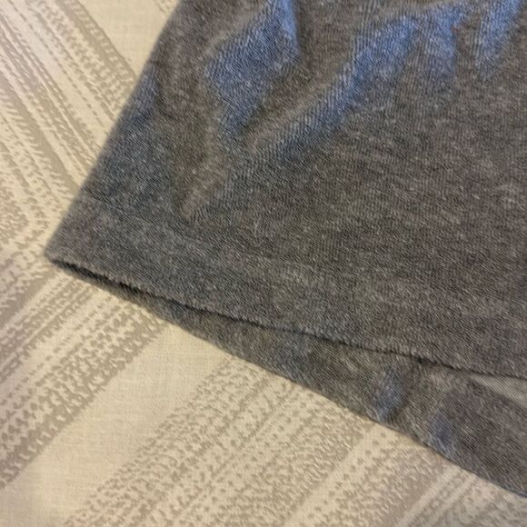 Hard Tail Girls Grey  Terry Drawstring Shorts, Size L/7-14 - Picture 2 of 6